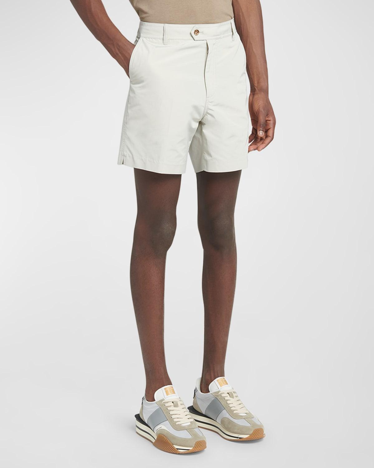 Mens Technical Micro Faille Tailored Shorts Product Image