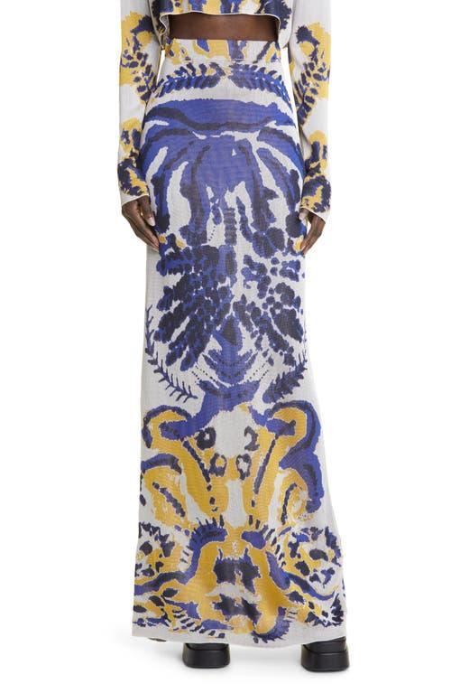 Altuzarra Leros Ink Blot Jacquard Skirt product image