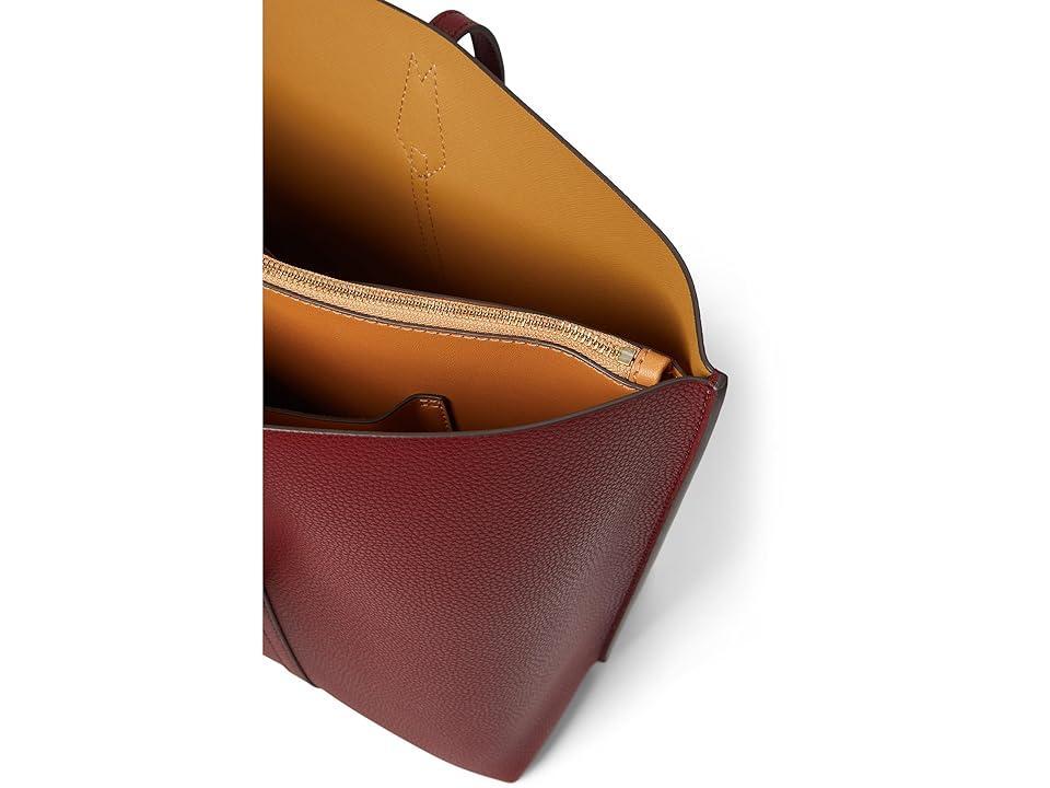 Womens Perry Leather Tote Product Image