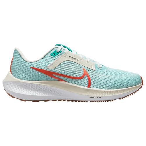 Nike Womens Zoom Pegasus 40 - Training Shoes Jade Ice/Picante Red/White Product Image