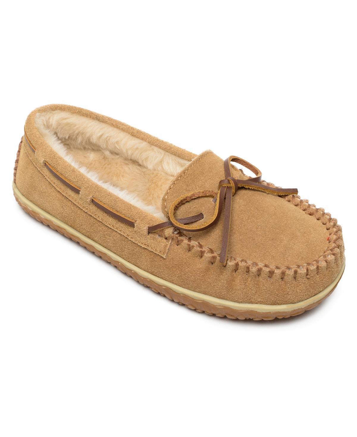 Minnetonka Womens Tilia Suede Moccasins Product Image