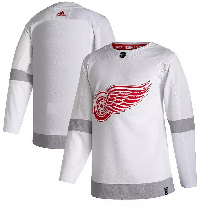 Mens White Detroit Red Wings 2020/21 Reverse Retro Authentic Jersey - White Product Image