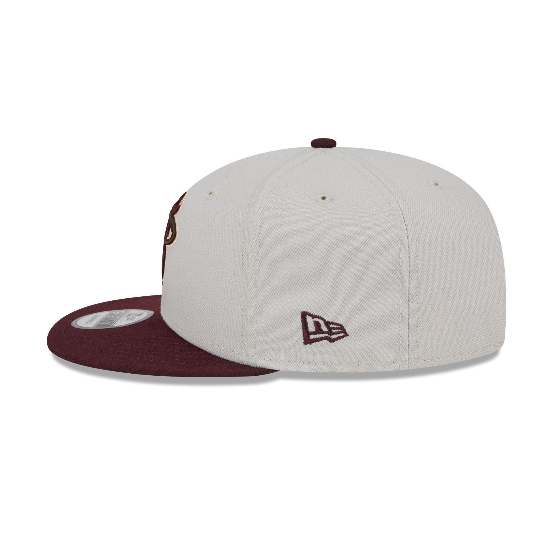 Miami Heat Mauve Visor 9FIFTY Snapback Hat Male Product Image