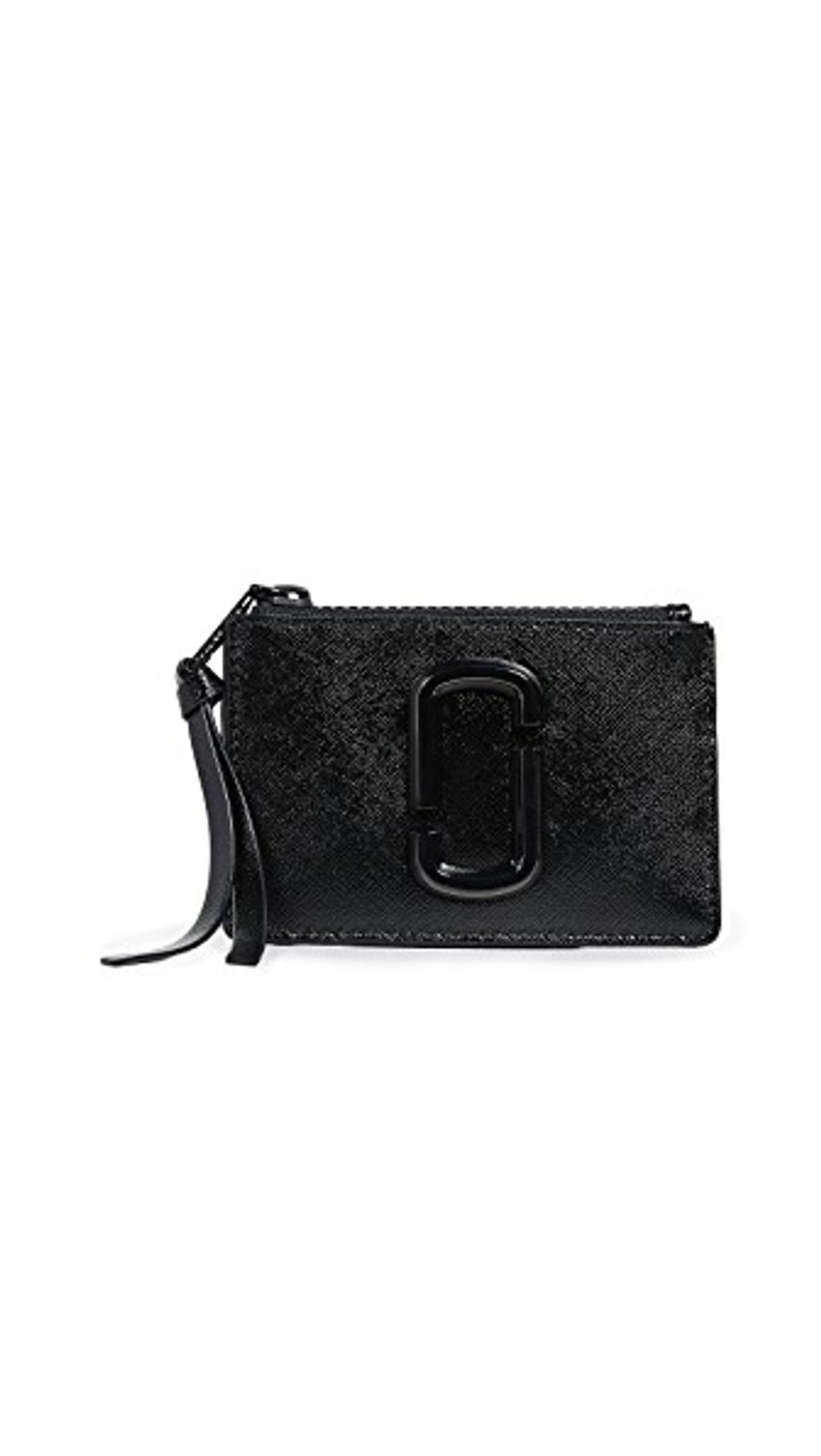 MARC JACOBS Top Zip Multi Wallet In Black Product Image