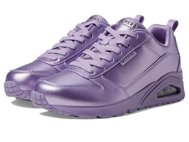 SKECHERS Uno-Galactic Gal (Lavender) Women's Shoes Product Image