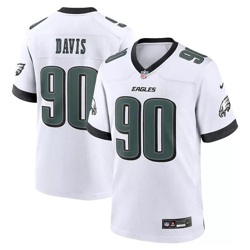 Mens Nike Jordan Davis Philadelphia Eagles Game Jersey Product Image