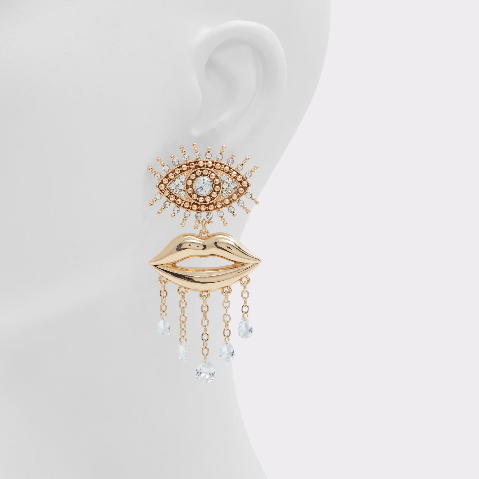 Erelith Gold/Clear Multi Women's Earrings | ALDO US Product Image