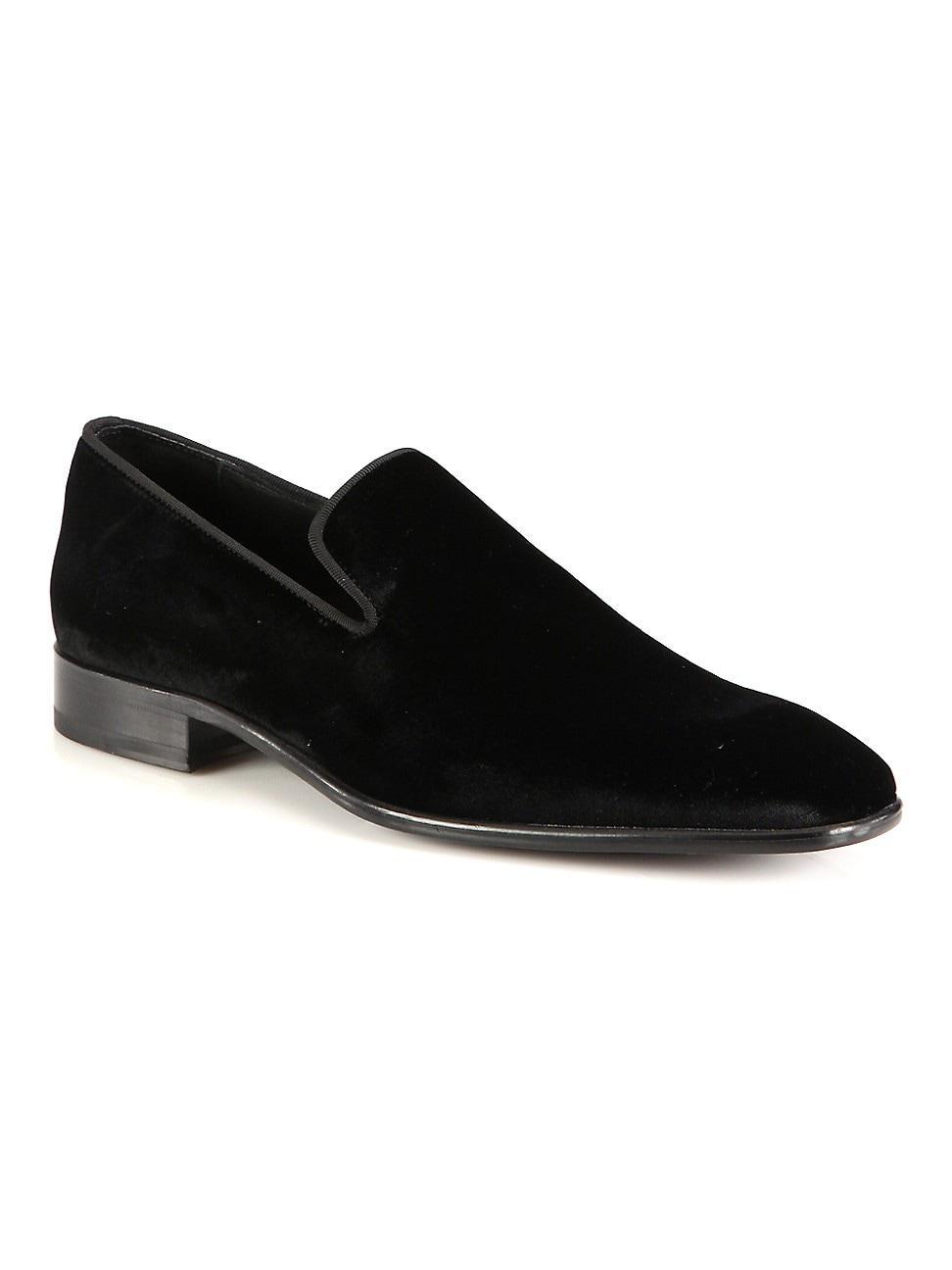 Mens COLLECTION Velvet Loafers Product Image