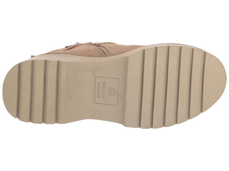 Blondo Giovanni Waterproof (Sand Suede) Women's Shoes Product Image