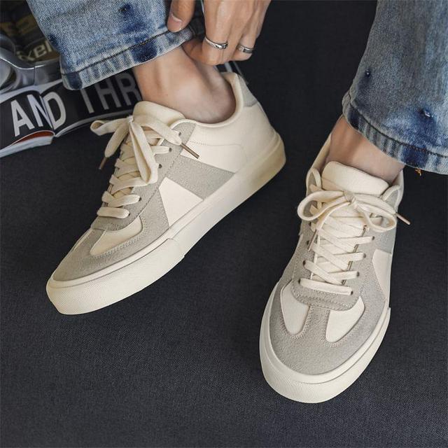 Platform Panel Canvas Sneakers Product Image