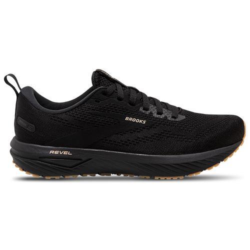 Brooks Revel 6 - Mens Black/Cream/Biscuit Product Image