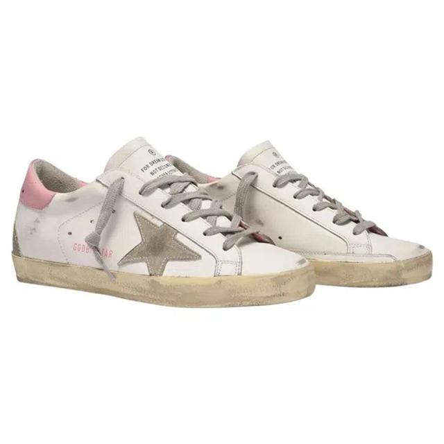 Super-star Leather Sneakers In White Product Image