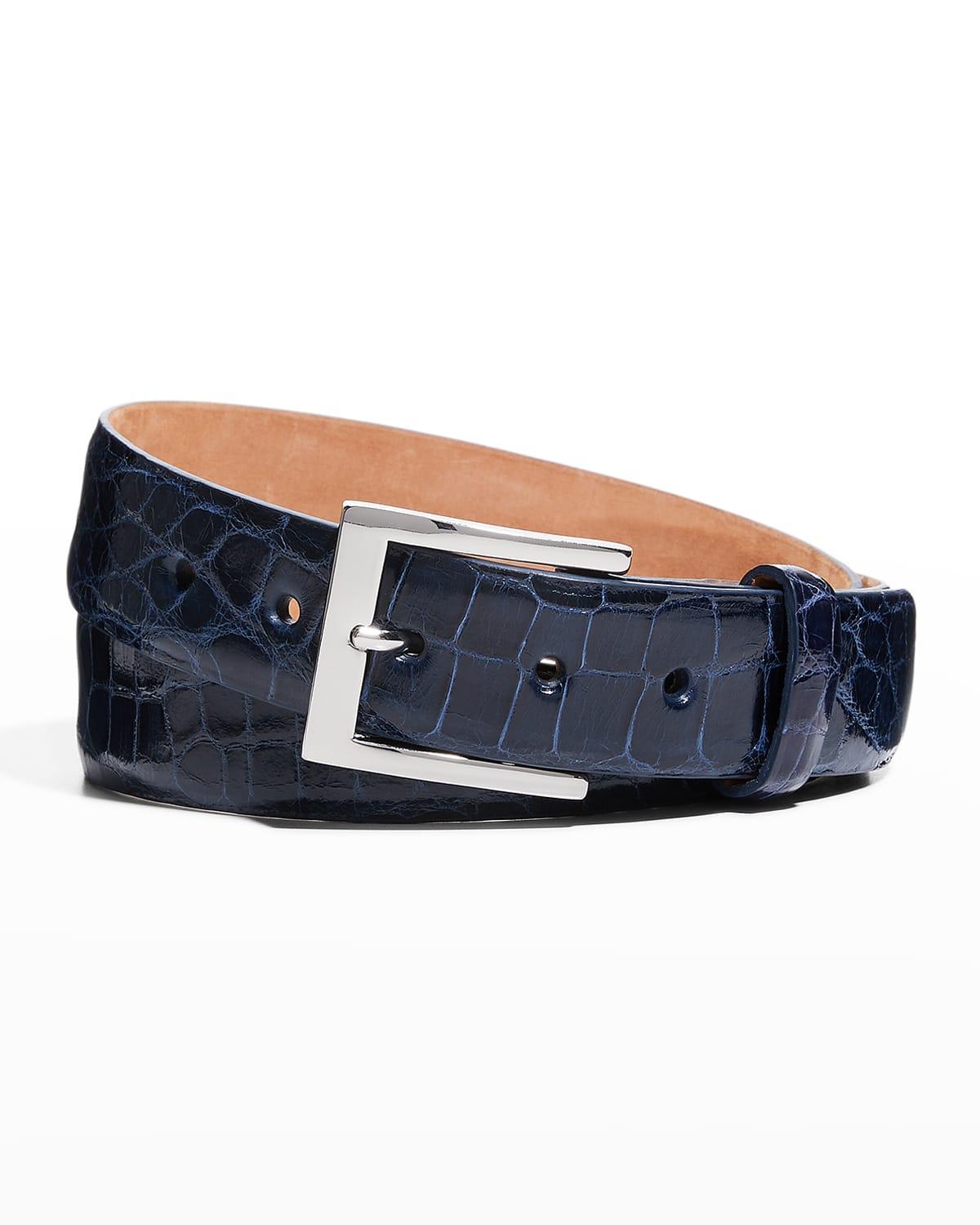 Mens American Alligator Belt Product Image