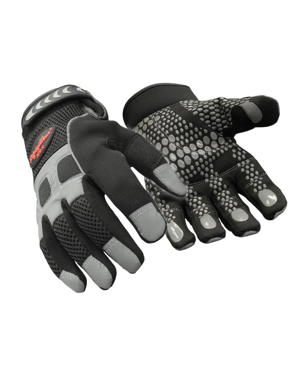 RefrigiWear Mens Insulated Fleece Lined HiVis Super Grip Performance Work Gloves Product Image