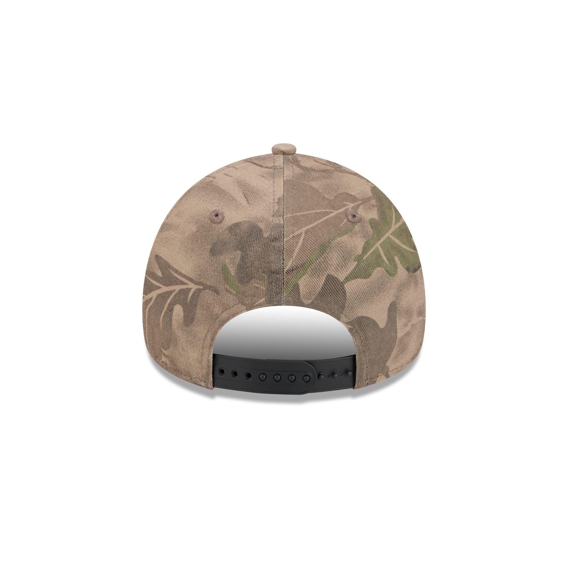 New York Yankees Leaf Camo 9FORTY A-Frame Snapback Hat Male Product Image