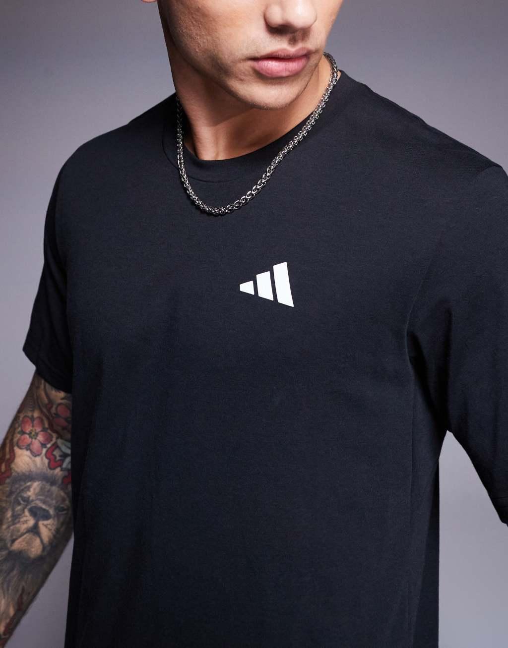 adidas Training Essentials Feelready T-shirt in black Product Image