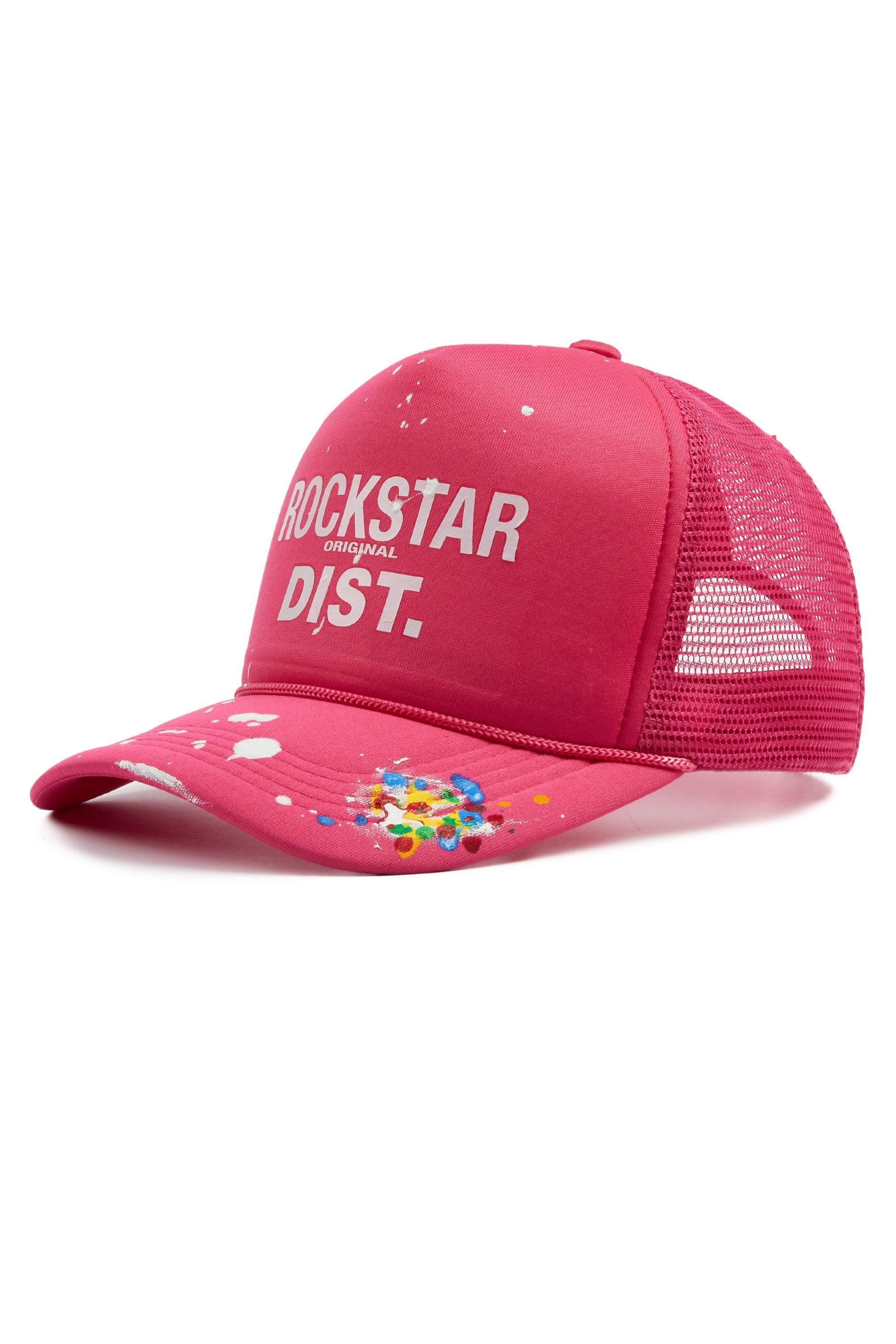 Neptune Heather Pink Trucker Hat Male Product Image