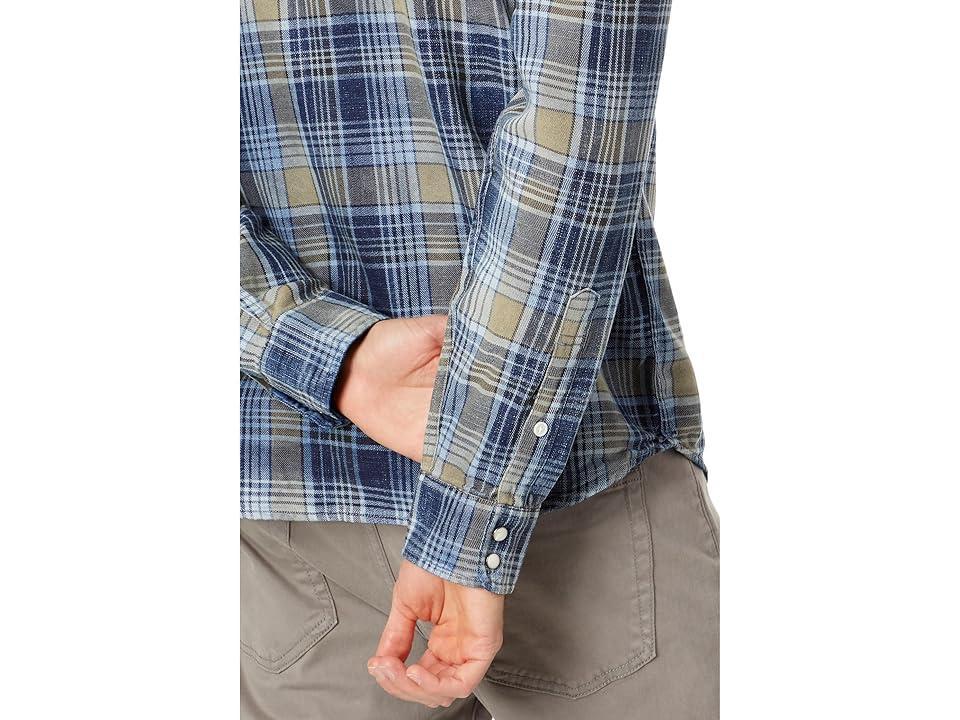 Lucky Brand Long Sleeve Plaid Western Shirt Product Image