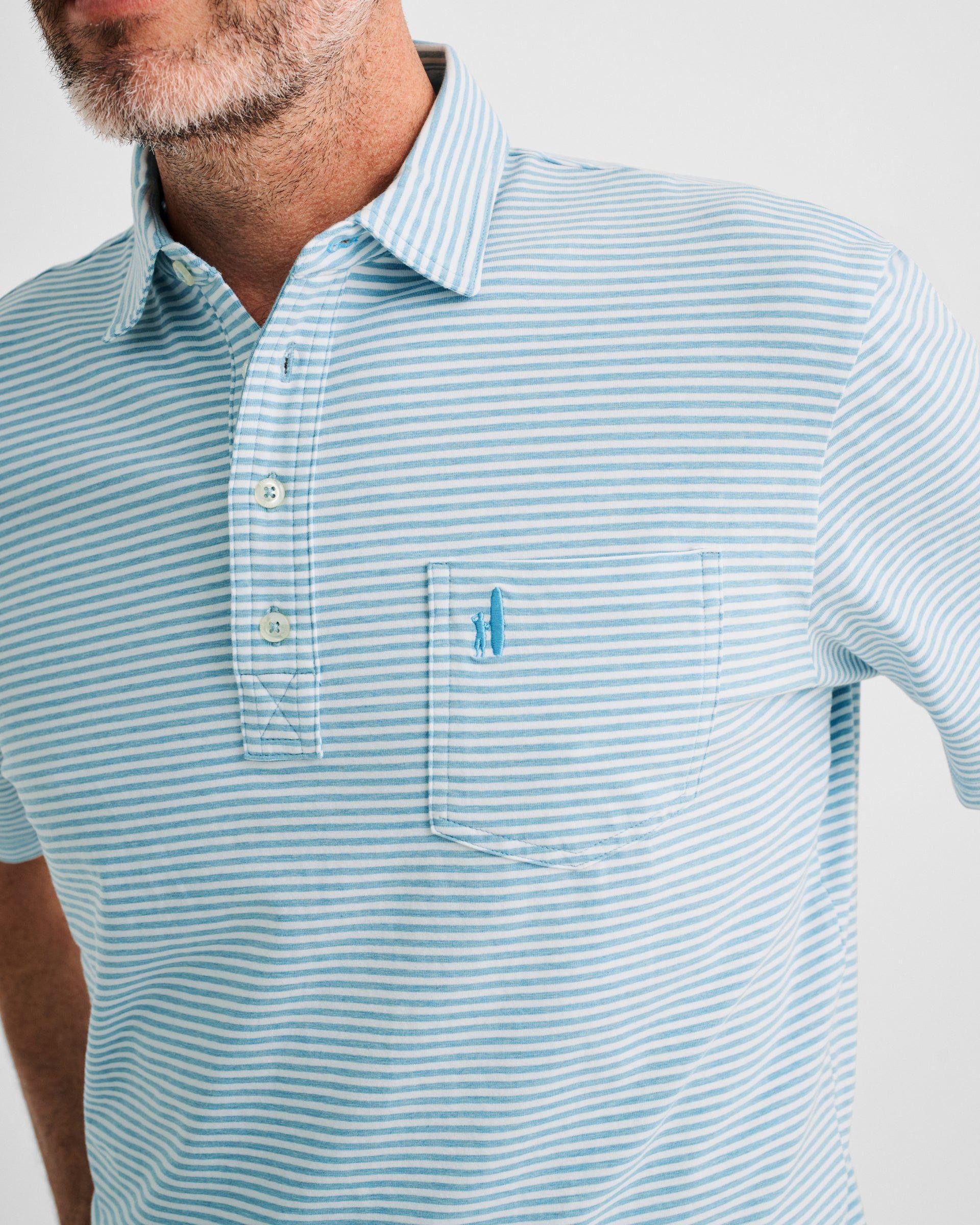 Dante Striped Polo Product Image