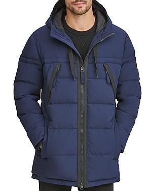 Marc New York Holden Water Resistant Down & Feather Fill Quilted Coat Product Image