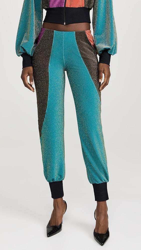 BruceGlen Metallic Colorblock Joggers | Shopbop Product Image