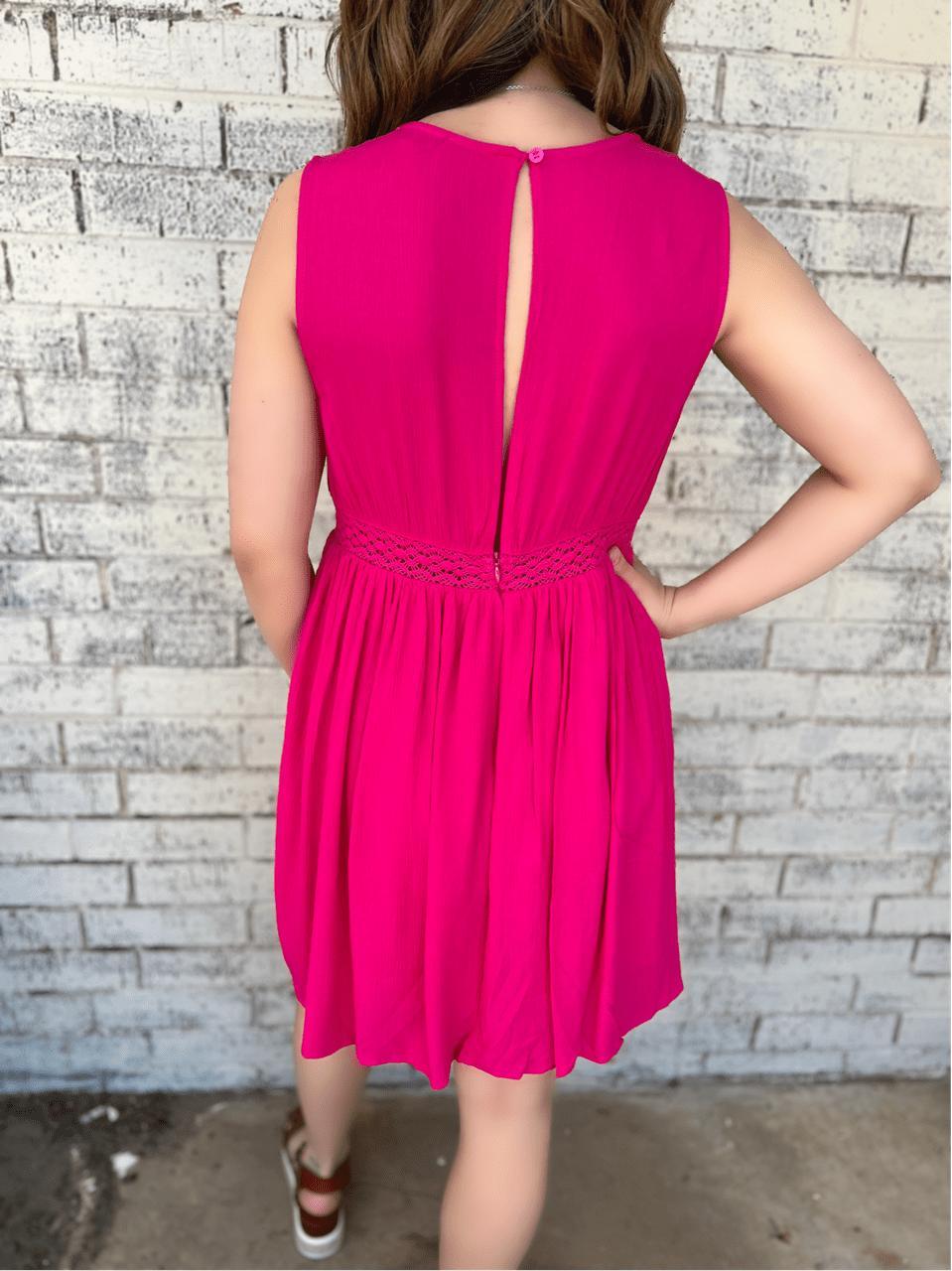 Elegantly Pink Dress Product Image