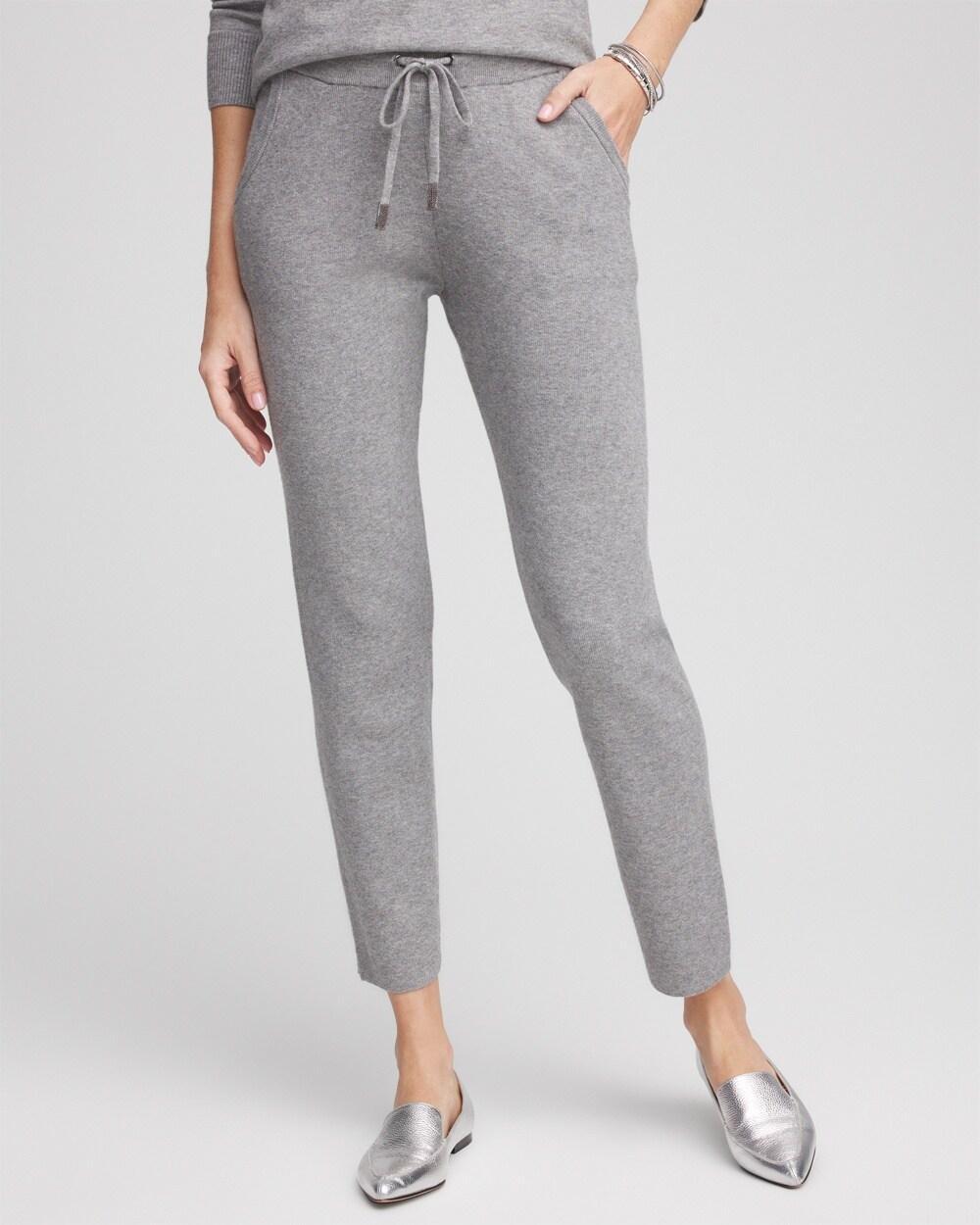 Women's Luxe Cashmere Blend Ankle Pants Product Image