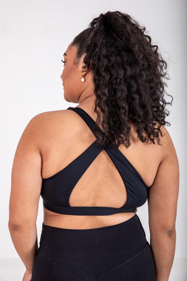 You Got This Black Sports Bra FINAL SALE Product Image