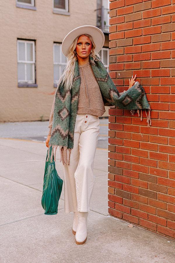 Sonoma Breeze Scarf  in Hunter Green Product Image