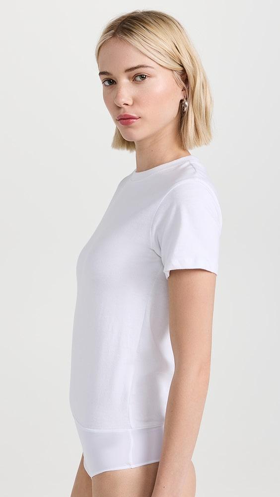 Ambitionist Boxy Tee Thong Bodysuit | Shopbop Product Image