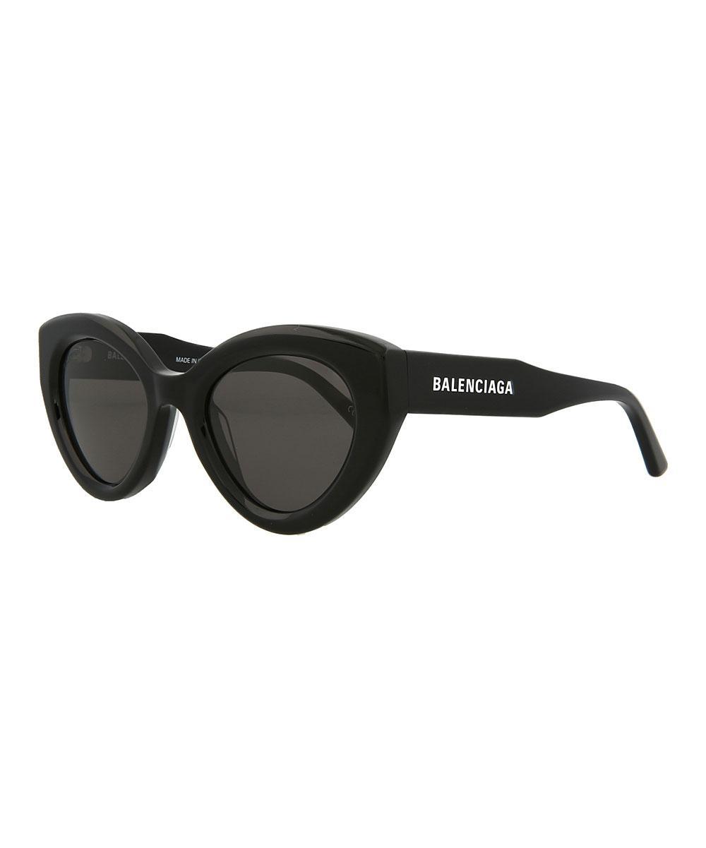 Black & Gray Cat-Eye Sunglasses Product Image