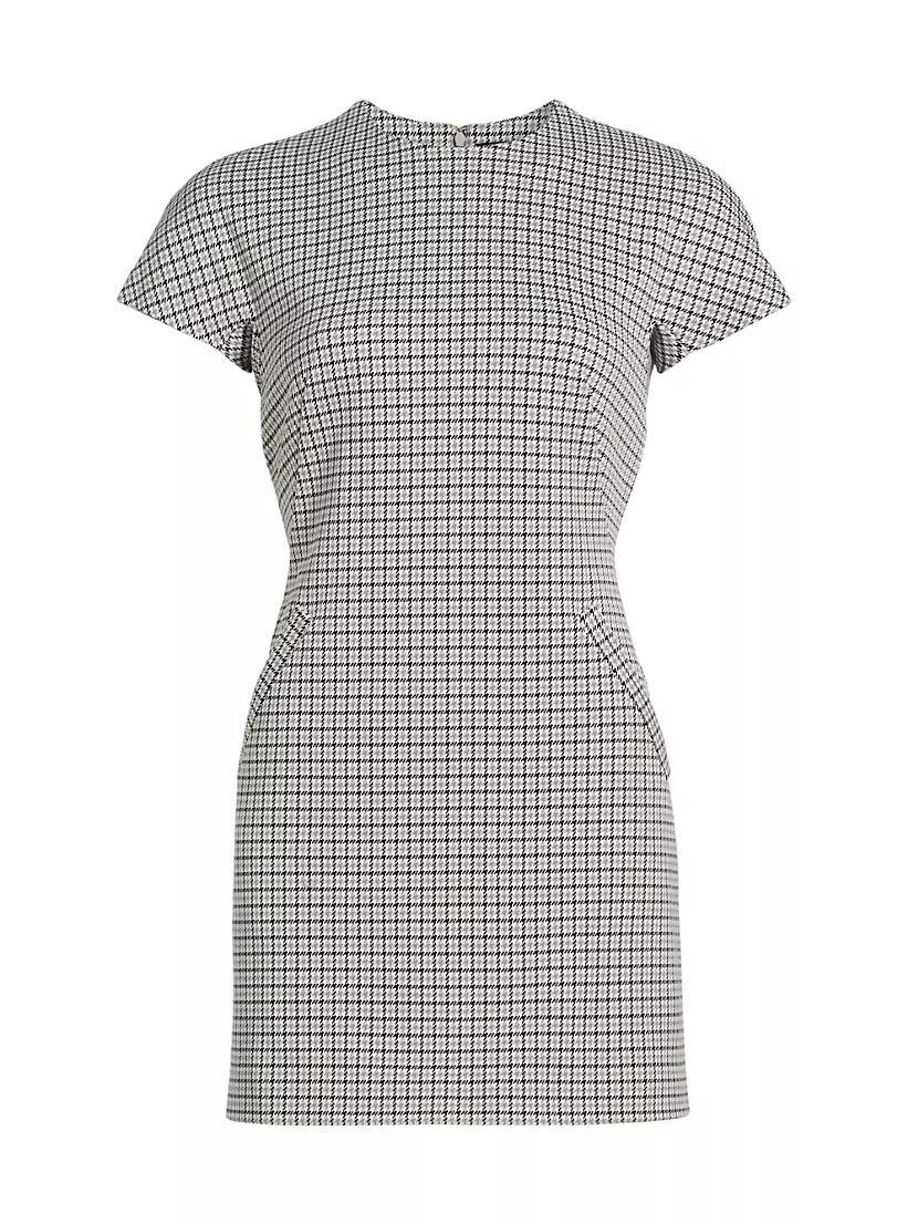 Dolman Houndstooth Minidress product image