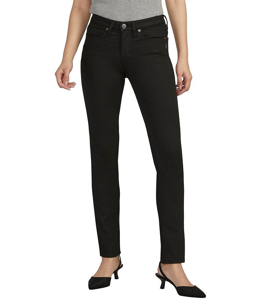 Silver Jeans Co. Suki Mid Rise Straight Jeans Product Image