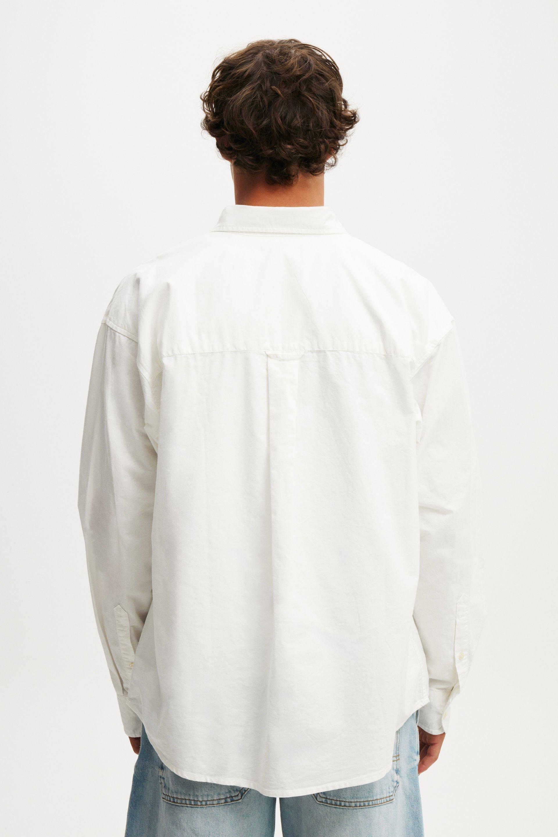 Oversize Oxford Long Sleeve Shirt Product Image