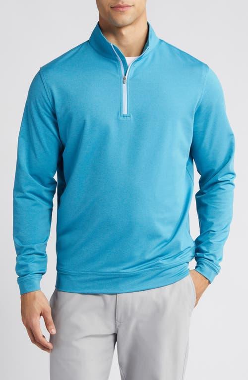 Mens Perth Melange Performance Quarter-Zip Sweater Product Image