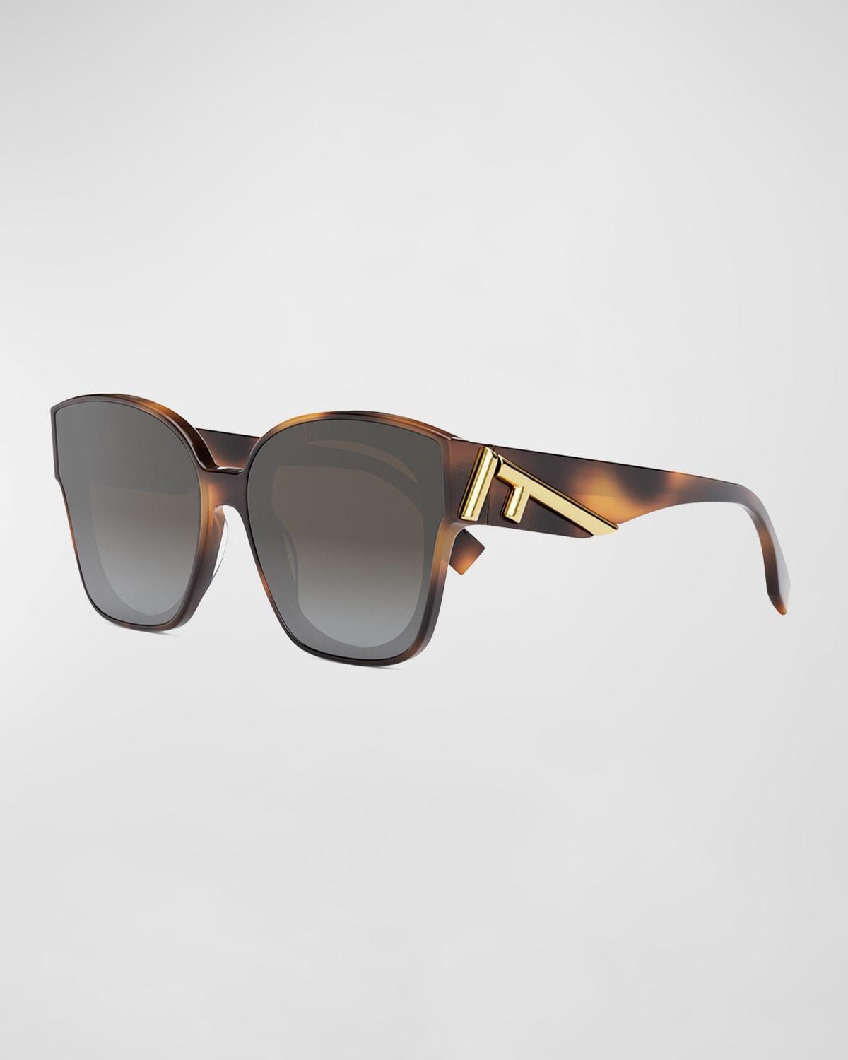 The Fendi First 63mm Square Sunglasses Product Image