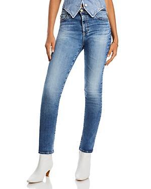 AG Jeans Mari High-Rise Slim Straight in 15 Years Shoreline (15 Years Shoreline) Women's Jeans Product Image