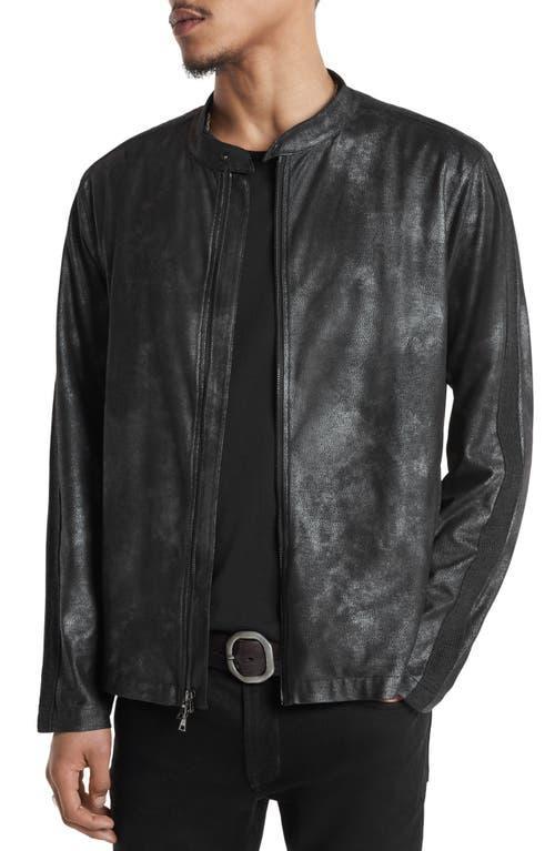 John Varvatos Hartley Regular Fit Racer Jacket Product Image