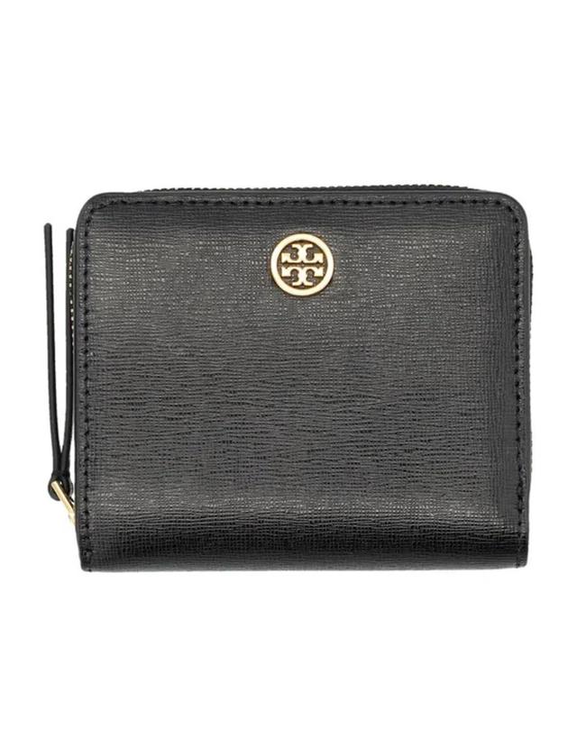 TORY BURCH Robinson Bi-fold Wallet In Black Product Image