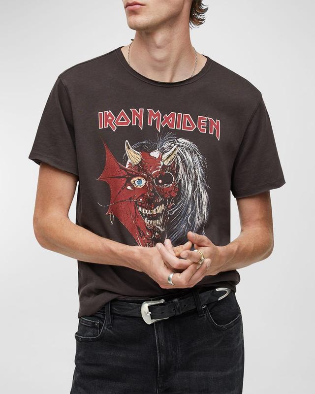 Mens Iron Maiden Graphic T-Shirt Product Image