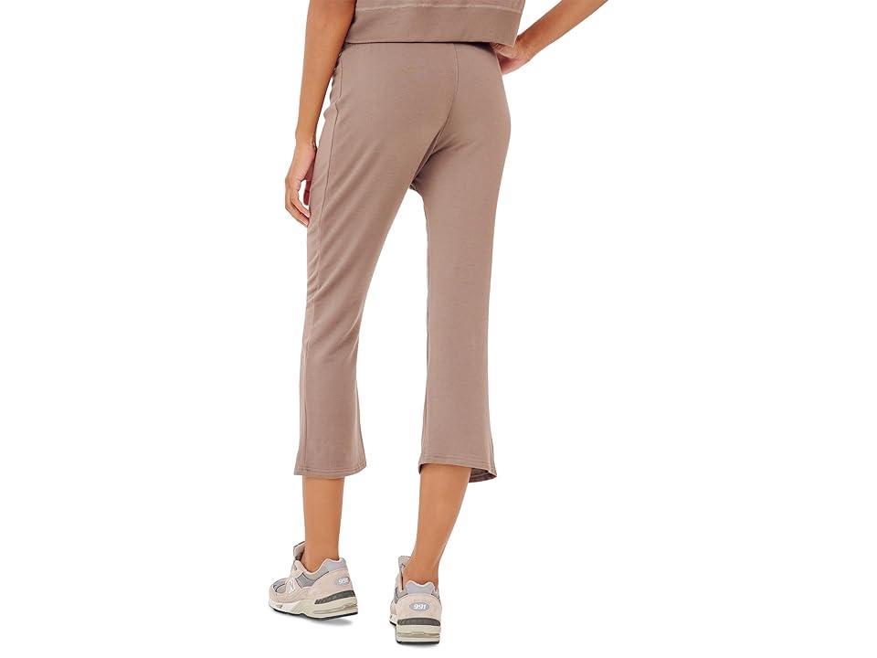 Splits59 Brooks Fleece Cropped Flare (Lentil) Women's Clothing Product Image