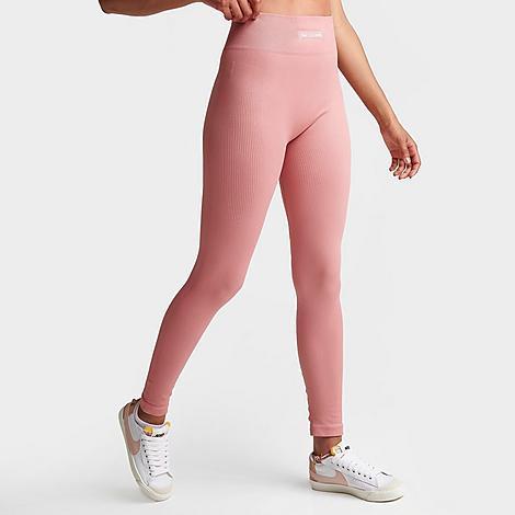 Pink Soda Sport Womens Tone Rib Seamless Tights Product Image