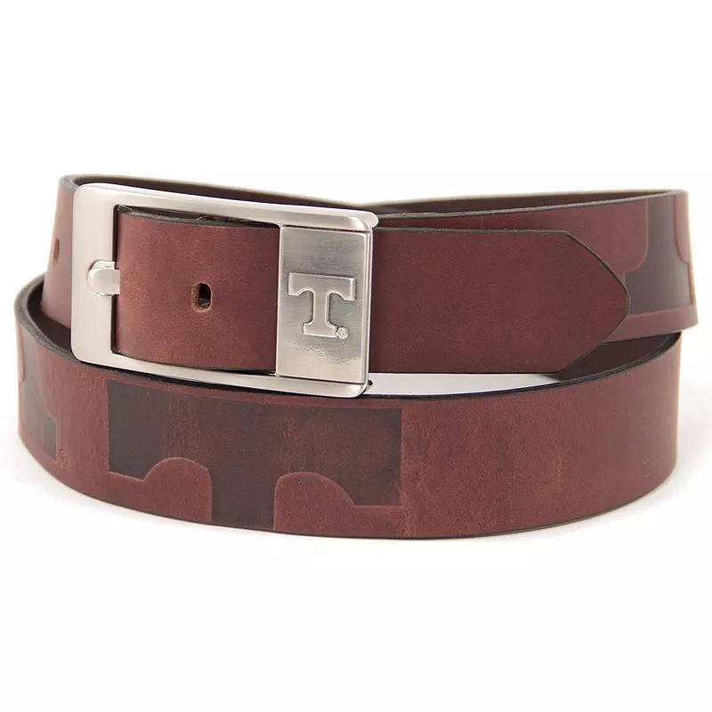 Mens Clemson Tigers Brandish Leather Belt Product Image