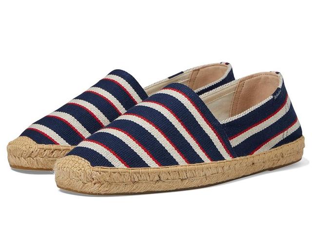 Soludos Original Espadrille (Navy / Ivory / Red) Men's Shoes Product Image