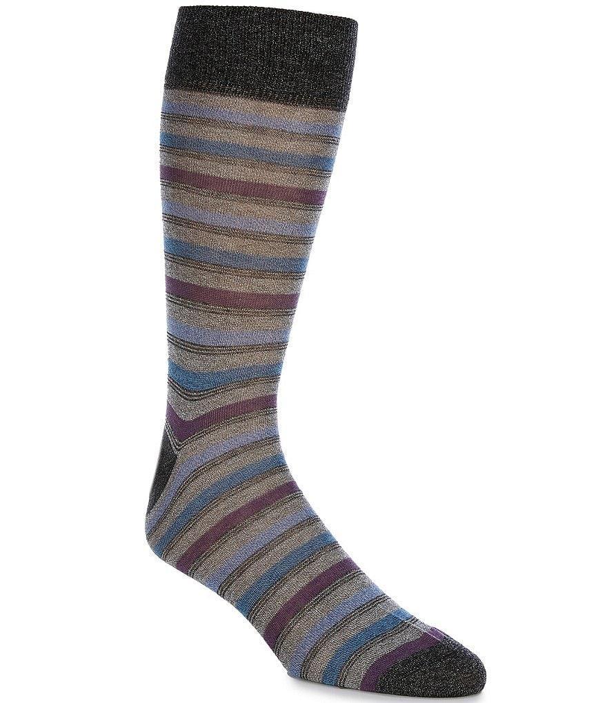 Cremieux Stripe Crew Dress Socks Product Image