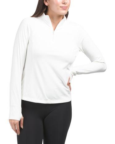 Aurora Quarter Zip Top For Women Product Image