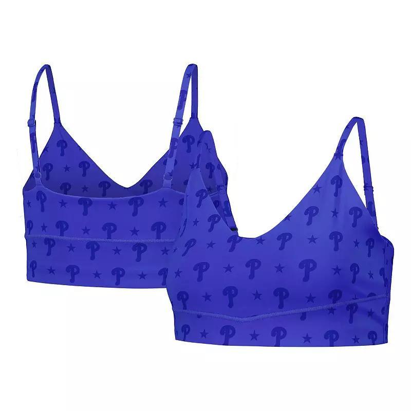 Womens Terez Royal Philadelphia Phillies Active Bra Product Image