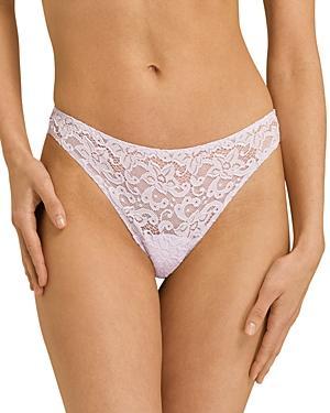 Womens Stretch Lace Thong Product Image