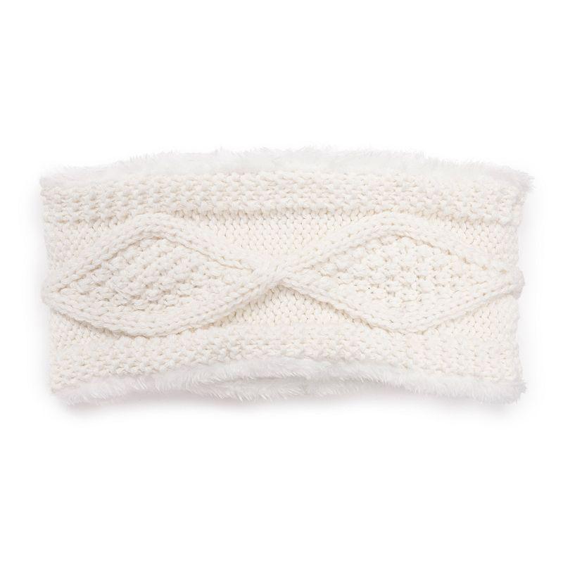 Womens MUK LUKS Cable Knit Headband Product Image