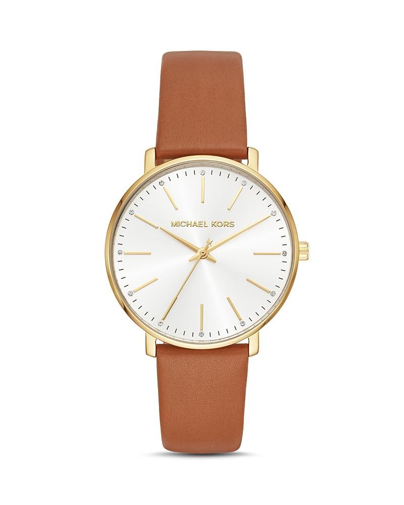 Oversized Pavé Logo -Tone Watch Product Image